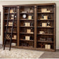 Spacious Brown Contemporary Bookcase With Five Shelves