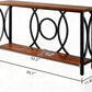 55Inch Rustic Brown Sofa Console Table Elegant Durable