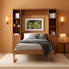 Queen Murphy Bed With Outstanding Storage Cabinets-0