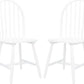 Dining Chairs 18 Inch Spindle Back Set Of Two Farmhouse