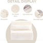 Multifunctional Sleeper Sofa Bed Single Size Beige