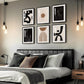 Sturdy Framed Boho Wall Art 11x14 Black White Inches