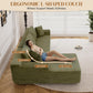 95 Inch Boneless Cloudlike Sectional Sofa MemoryFoam