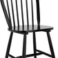 Home Camden 18 Inch Black Farmhouse Dining Chairs Set Of 2