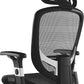 Hyken Ergonomic Mesh Swivel Task Chair Adjustable Black Office Chair