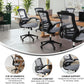 Kelista Dark Gray Mesh Mid Back Office Chair For Desk