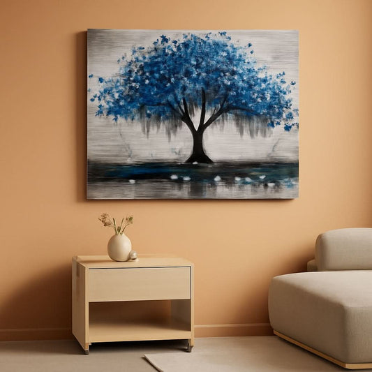 Framed Premium Canvas Wall Art Panoramic Landscape 20x40