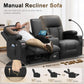 Living Room Furniture Set Loveseat Recliner And 2 Piece Massage Recliner Chairs