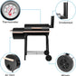 Charcoal Offset Smoker Grill With Professional Grade Space
