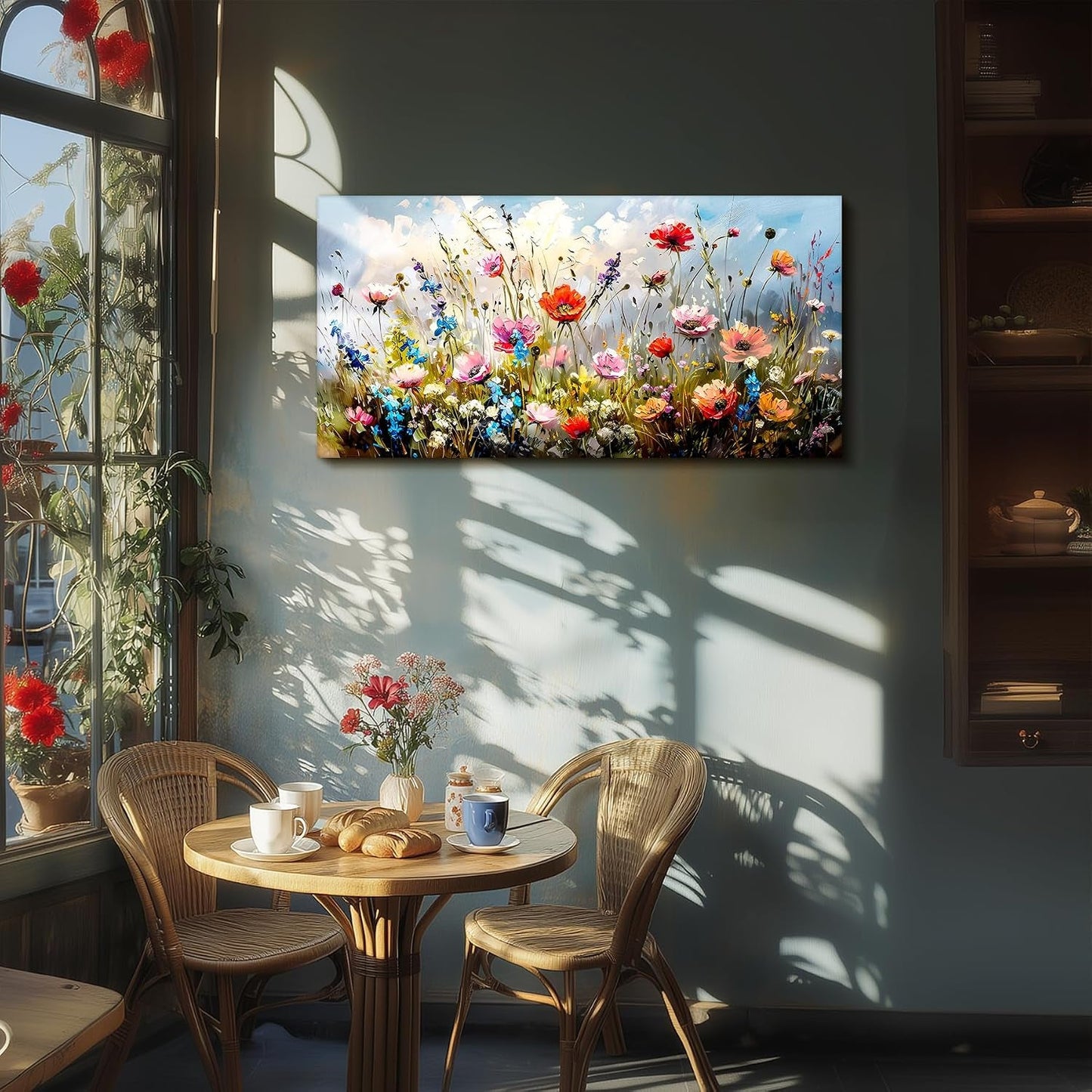 Luxurious Canvas Wall Art 20x40 Farmhouse Colorful