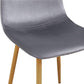 Grey Velvet Dining Chairs Set Of 4 For Dining Room