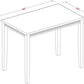 Rectangular Dining Table 48 By 30 Inch Natural Wood