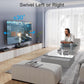 Universal Swivel TV Stand With Tempered Glass Base
