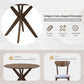 Round Dining Table Set 36 Inch With Cushioned Chairs