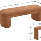 Brown Upholstered 53Inches Storage Ottoman Bench Stools