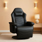 900 Gaming Recliner Black With Adjustable Leg Rest Cupholder