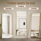 65 Inch Floor Mirror With Gold Frame