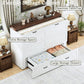 Queen Murphy Cabinet Bed Integrated Charging Station-4