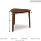 Ashley Signature Triangle Dining Table Hardwood Veneer