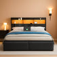 King Size Platform Bed Frame With Storage Solutions
