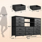 Twelve Drawer Dresser With LED Illumination Systems