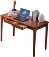 Cherry Contemporary Hardwood Desk Drawers 47.2 Inches