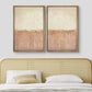 Framed Canvas Wall Art 24x36 Pastel Red Landscape Art