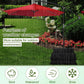 5 Pack 55 Pound Fillable Sandbags Outdoor Umbrella Bases-4