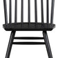 Talia Windsor UltraMatte Black Ashwood Dining Chair