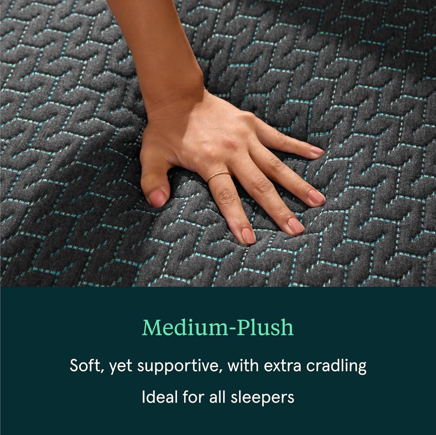 Cooling Foam Mint Hybrid King Size Mattress Comfort-1
