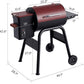 Pellet Grill Smoker With PID Temperature Regulation