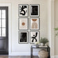 Sturdy Framed Boho Wall Art 11x14 Black White Inches