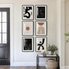 Sturdy Framed Boho Wall Art 11x14 Black White Inches