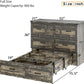Full Murphy Bed With Integrated USB Charging Station