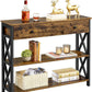 Rustic Brown TV Stand Entertainment Center 45 Inch Drawer