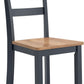 Gesthaven Solid Wood Frame Dining Chair Set 2 White Natural