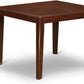 Mahogany Rectangle Dining Table Butterfly Leaf 32X54