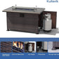 13 Piece Outdoor Patio Furniture Set with Fire Pit-2