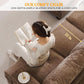 85 Inch L Shaped Couch Armrest Organizer Movable Ottoman-1