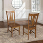 International Concepts San Remo Pecan Parawood Dining Chair