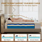 King Hybrid Mattress Twelve Inches CertipurUS Memory Foam-4
