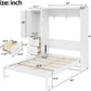 Fullsize Murphy Bed With Integrated Wardrobe Storage-1