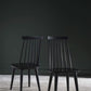 Black Spindle Farmhouse Wood Side Dining Chair Set Of 2