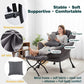 Dark Grey ExtraLarge Oversized Ottoman Reclining Chair