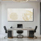 Elegant White Floral Canvas Wall Art 24x48 Inches Wide