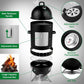 Vertical Charcoal Grill With Integrated Thermometer