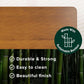 Full Size Platform Bed Frame Sustainable Bamboo Slats