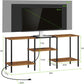 TV Stand 50 Inch Entertainment Center Console Power Outlet