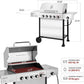 GA5401T 5 Burner Propane Grill Stainless Stee lGrill
