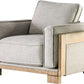 Oran Modern Sofa Set With Track Arms Light Brown Living Room-4